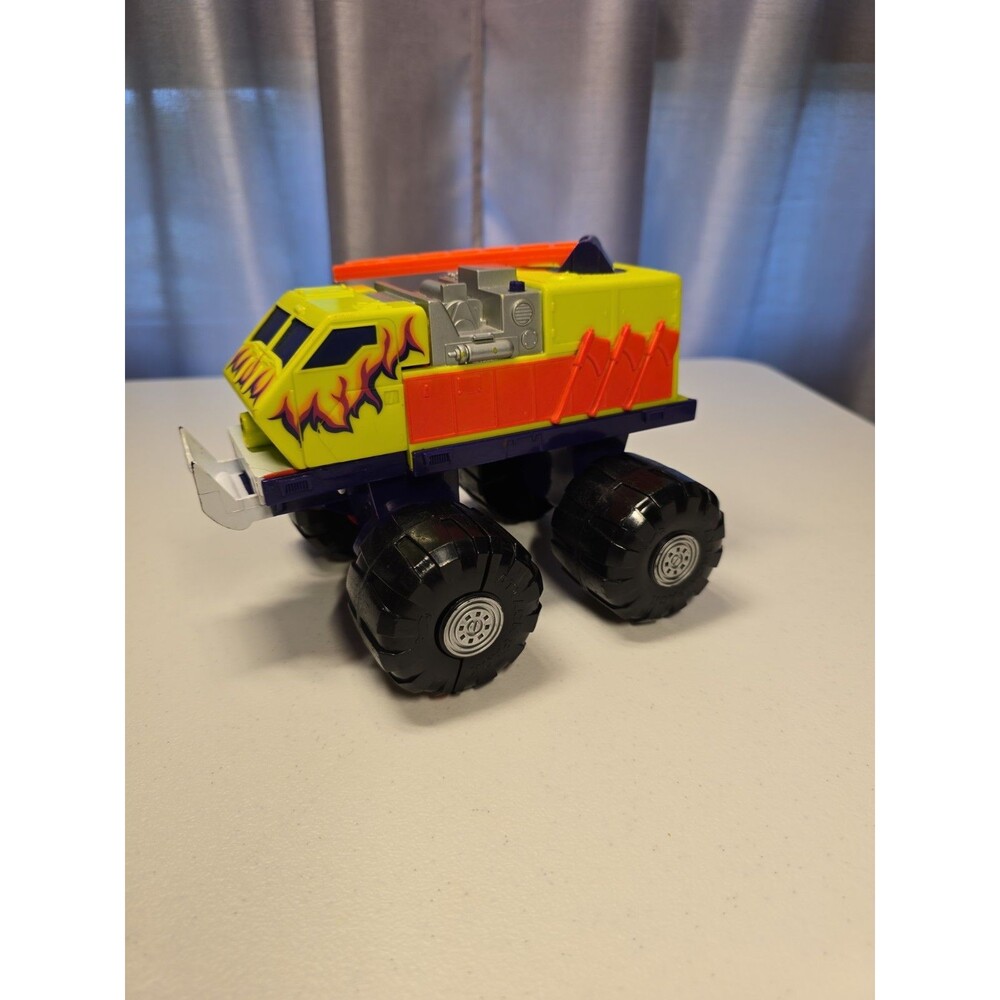 Hot Wheels Attack Pack Blowtorch Monster Truck Mattel 1992 Vintage Yellow Orange